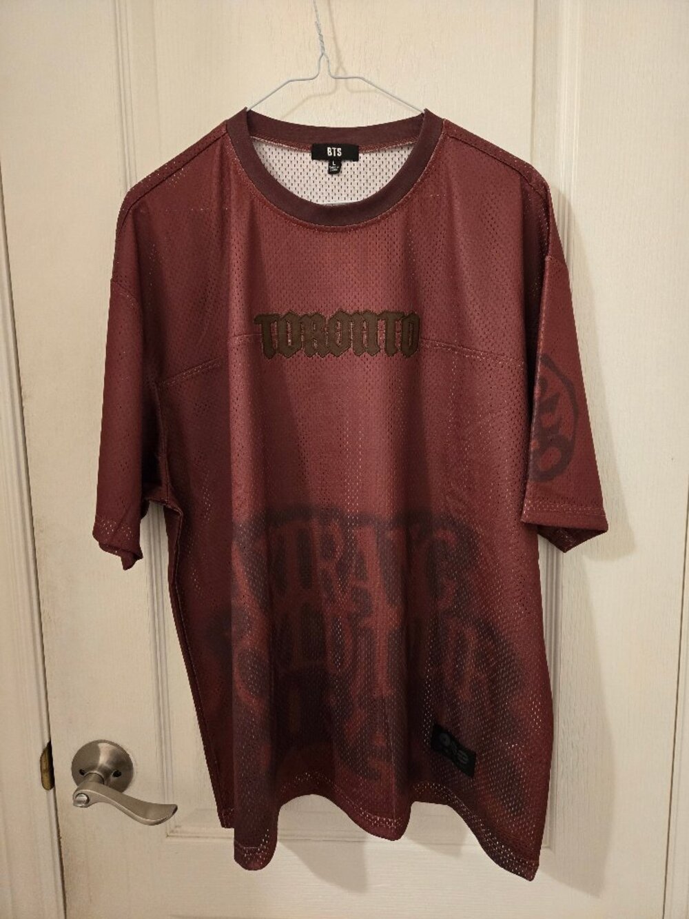 BTS ARIRANG Official City Jersey - Toronto Size Large (L)